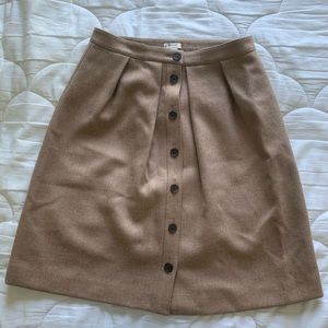 EUC J. Crew wool skirt